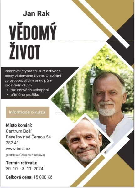 VĚDOMÝ ŽIVOT